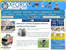 Tablet Screenshot of oxfordparts.com.au